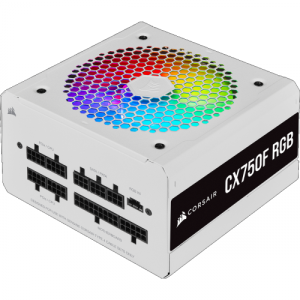 Corsair CX750F 750 W 24-pin ATX Blanco - Fuente Alimentacion