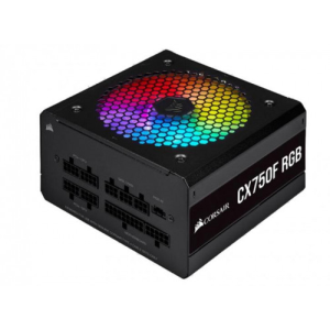 Corsair CX750F 750W - RGB - 20-pin ATX Negro - Fuente Alimentacion