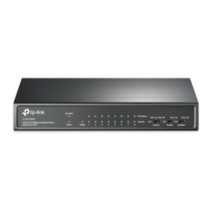 TP-LINK TL-SF1009P Fast Ethernet (10/100) PoE Negro - Switch Hub