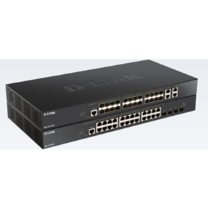 D-Link DXS-1210-28S switch Gestionado 10G Ethernet (100/1000/10000) Negro 1U