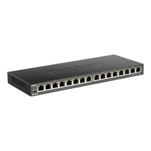 D-Link DGS-1016S switch No administrado Gigabit Ethernet (10/100/1000) Negro