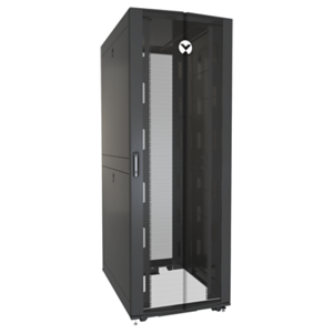 Vertiv VR3357 armario rack 48U Rack o bastidor independiente Negro, Transparente