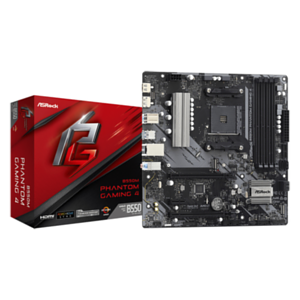 Asrock B550M Phantom Gaming 4 AMD B550 AM4 micro ATX - Placa Base