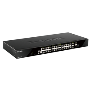 D-Link DGS-1520-28 switch Gestionado L3 10G Ethernet (100/1000/10000) 1U Negro