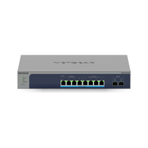 Netgear MS510TXUP switch Gestionado L2/L3/L4 10G Ethernet (100/1000/10000) Energía sobre Ethernet (PoE) Gris, Azul