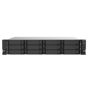 QNAP TS-1273AU-RP-8G servidor de almacenamiento NAS Bastidor (2U) Ethernet Negro, Gris V1500B