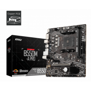 MSI B550M-A Pro AMD B550 Zocalo AM4 micro ATX - Placa Base