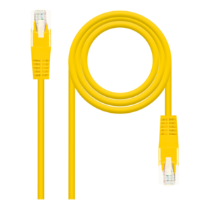 Nanocable 10.20.0403-Y cable de red Amarillo 3 m Cat6 U/UTP (UTP)