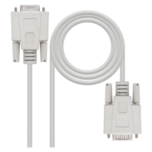 Nanocable CABLE SERIE RS232 DB9/M-DB9/H 1.8 M