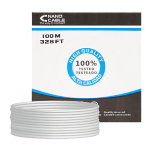 Nanocable CABLE RED RJ45 CAT.6 FTP RIGIDO AWG24, 100 M