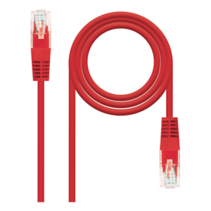Nanocable 10.20.0400-R cable de red Rojo 0,5 m Cat6e U/UTP (UTP)