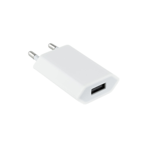 Nanocable Mini USB 5V-1A Blanco - Cargador