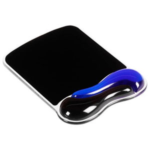 Kensington Reposamuñecas gel Duo ratón azul negro - Alfombrilla para PC Hardware en GAME.es