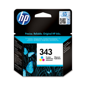 HP 343 Tri-color Inkjet Print Cartridge 1 pieza(s) Original Rendimiento estándar Cian, Magenta, Amarillo