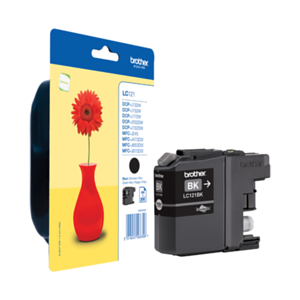 Brother LC-121BK cartucho de tinta Original Negro