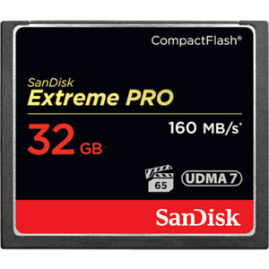 SanDisk 32GB Extreme Pro CF 160MB/s - Tarjeta Memoria