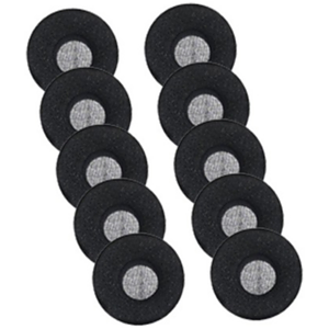 Jabra 14101-38 almohadilla para auriculares Espuma Negro 10 pieza(s)