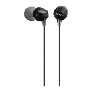 Sony MDR-EX15LP In Ear Negro - Auriculares para Android, iOs, Universal en GAME.es
