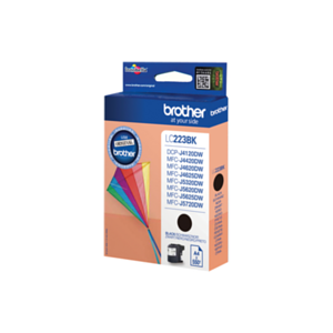 Brother LC-223BK cartucho de tinta 1 pieza(s) Original Negro