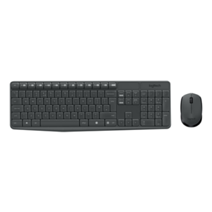 Logitech MK235 teclado RF inalámbrico QWERTZ Alemán Gris