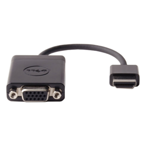 DELL DAUBNBC084 adaptador de cable de vídeo HDMI VGA (D-Sub) Negro
