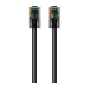 Belkin RJ45-RJ45, Cat6, 10m cable de red Negro