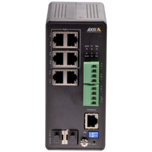 Axis T8504-R Gestionado Gigabit Ethernet (10/100/1000) Energía sobre Ethernet (PoE) Negro