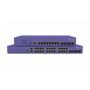 Extreme networks ExtremeSwitching X435 Gestionado Gigabit Ethernet (10/100/1000) Energía sobre Ethernet (PoE) 1U Violeta
