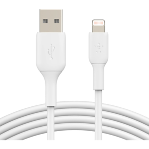 Belkin CAA001BT1MWH cable de conector Lightning 1 m Blanco