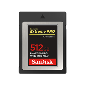 ExtremePro CFexpress 512GB 1700/1400MB/s