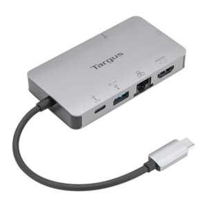 Targus DOCK419 Alámbrico USB 3.2 Gen 1 (3.1 Gen 1) Type-C Gris