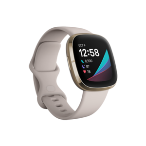 Fitbit Sense 40 mm AMOLED GPS Oro Marfil - Reloj Inteligente