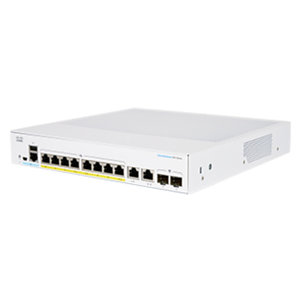 Cisco CBS350-8FP-E-2G-EU switch Gestionado L2/L3 Gigabit Ethernet (10/100/1000) Plata Cisco CBS350-8FP-E-2G-EU switch Gestionado L2/L3 Gigabit Ethernet (10/100/1000) Plata