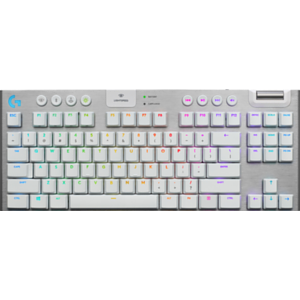 Logitech G G915 TKL teclado RF Wireless + Bluetooth QWERTY Internacional de EE.UU. Blanco para PC Hardware en GAME.es