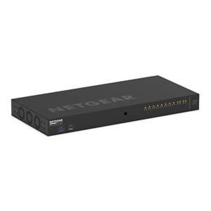 Netgear M4250-10G2XF-PoE+ Gestionado L2/L3 Gigabit Ethernet (10/100/1000) Energía sobre Ethernet (PoE) 1U Negro