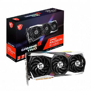 MSI Radeon RX 6800 Gaming X Trio 16GB GDDR6 - Tarjeta Grafica Gaming