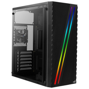 Aerocool Streak Midi Tower Negro - Caja Ordenador Aerocool Streak Midi Tower Negro - Caja Ordenador
