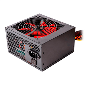 Mars Gaming MPII550 550 W 20+4 pin ATX Negro Rojo - Fuente Alimentacion