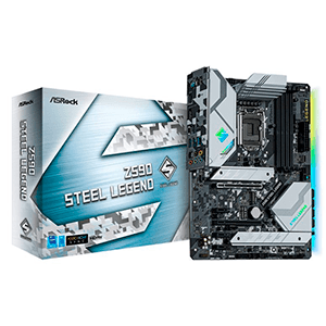 ASRock Z590 Steel Legend Intel Z590 LGA 1200 ATX - Placa Base