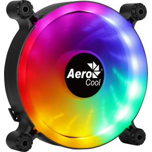 Aerocool Spectro 12 FRGB 12cm Negro Translúcido - Ventilador