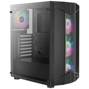 Aerocool Sentinel Midi Tower Negro - Caja Ordenador