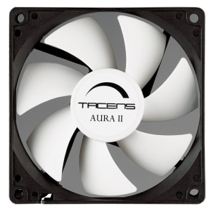 Tacens Aura II 9cm Negro Blanco - Ventilador