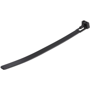 StarTech.com Bridas reutilizables de 15cm para cables - 7 mm de ancho, 35 mm de diámetro, soportan 22 kg de tensión, de nylon, p