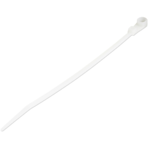 StarTech.com Bridas sujetacables de 15cm con perforación de montaje - 3 mm de ancho, para grupo de cables de 40 mm, soportan 18