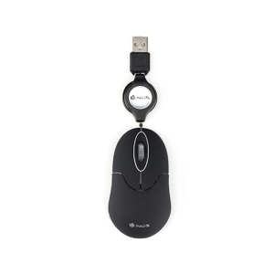 NGS SIN ratón Viajes Ambidextro USB tipo A Óptico 1000 DPI