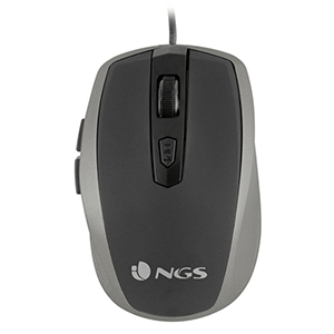 NGS Tick Silver USB A Óptico 1600 DPI - Raton