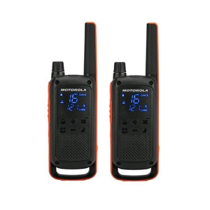 Motorola Talkabout T82 two-way - 16 canales 446 - 446.2 MHz Negro Naranja - Walkie Talkie