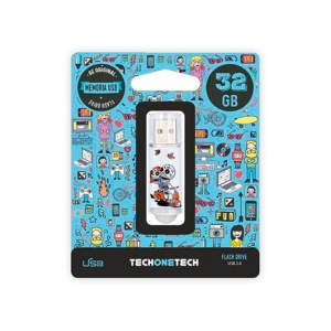 Tech One Tech 32GB Calavera Moto - Pendrive