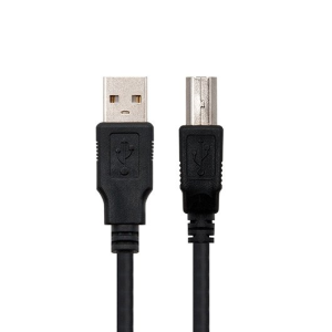Nanocable 2.0 IMPRESORA, TIPO A/M-B/M, NEGRO, 1.8 M