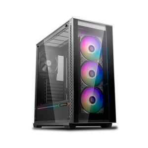 DeepCool MATREXX 70 ADD-RGB 3F Midi Tower Negro - Caja Ordenador